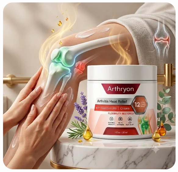 Active Australian applying Arthryon cream to knee